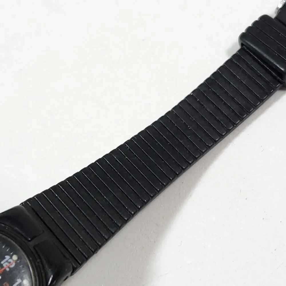 Timex T Cell Wrist Watch Women Black Band Vintage New Battery